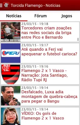 Torcida Flamengo android App screenshot 2